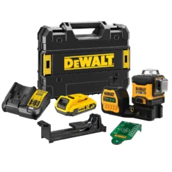 DeWALT Toebehoren - 12/18V ACCU Groene Kruislaser, 1x Accu 2.0 Ah XR, Oplader DCE089D1G18