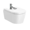 Roca Inspira - Hangend Bidet, Met Overloop, Kraangat, Wit A357525000