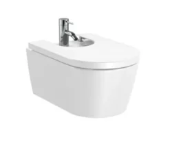 Roca Inspira - Hangend Bidet, Met Overloop, Kraangat, Wit A357525000