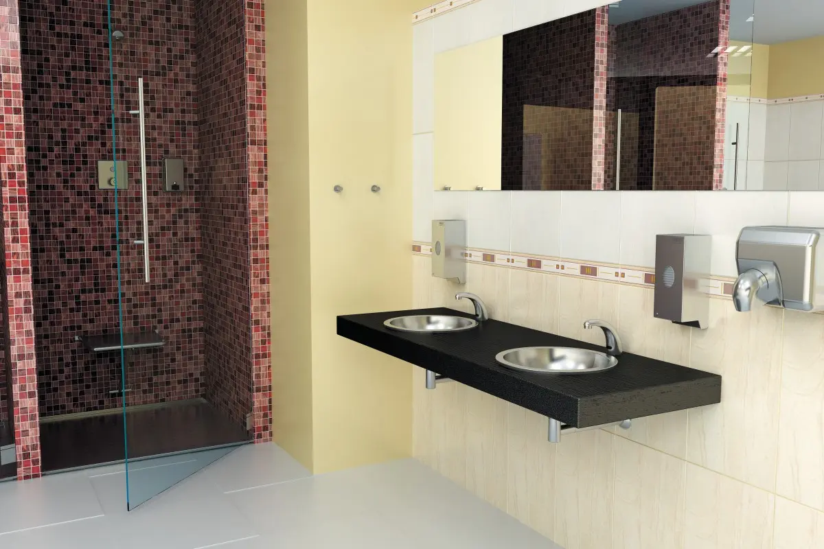 Sanela Sensor Douches - Douchebediening Met Piëzoknop Met Mengkraan Voor Warm En Koud Water, Chroom SLS 02P 3 Sanela Sensor Douches - Douchebediening Met Piëzoknop Met Mengkraan Voor Warm En Koud Water, Chroom SLS 02P - Afbeelding 3