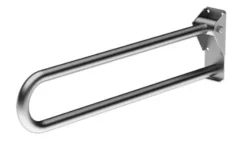 Sanela Handgrepen - Handgreep, Lengte 80 Cm, Opklapbaar, Mat Roestvrij Staal SLZM 16X