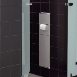Keuco Plan Integral - Inbouw Toiletrolhouder Met Toiletborstel, Rechter Deur, Chroom 44964011702 -Sanitino Winkel fb317399373e0dd1bea5a547