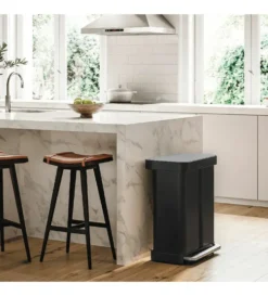 Simplehuman Afvalemmers - Afvalbak Voor Gescheiden Afval, Met Zakvak, 58 L, Matzwart CW2093 11 Simplehuman Afvalemmers - Afvalbak Voor Gescheiden Afval, Met Zakvak, 58 L, Matzwart CW2093 -Sanitino Winkel fbb8be6b334028387f530dda