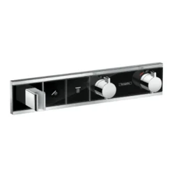 Hansgrohe RainSelect - Afbouwdeel Voor Thermostatische Douchekraan Voor 2 Functies, Zwart/chroom 15355600