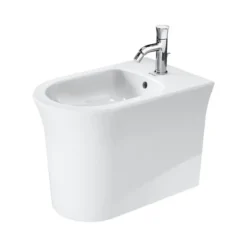 Duravit White Tulip - Staand Bidet, Met WonderGliss, Wit 22931000001