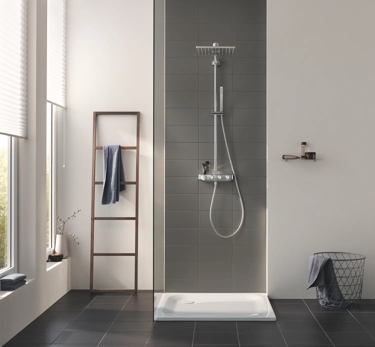 Grohe Euphoria SmartControl - Doucheset Cubo Duo 310 Met Thermostaat, 2-jets, Chroom 26508000 12 Grohe Euphoria SmartControl - Doucheset Cubo Duo 310 Met Thermostaat, 2-jets, Chroom 26508000 - Afbeelding 12